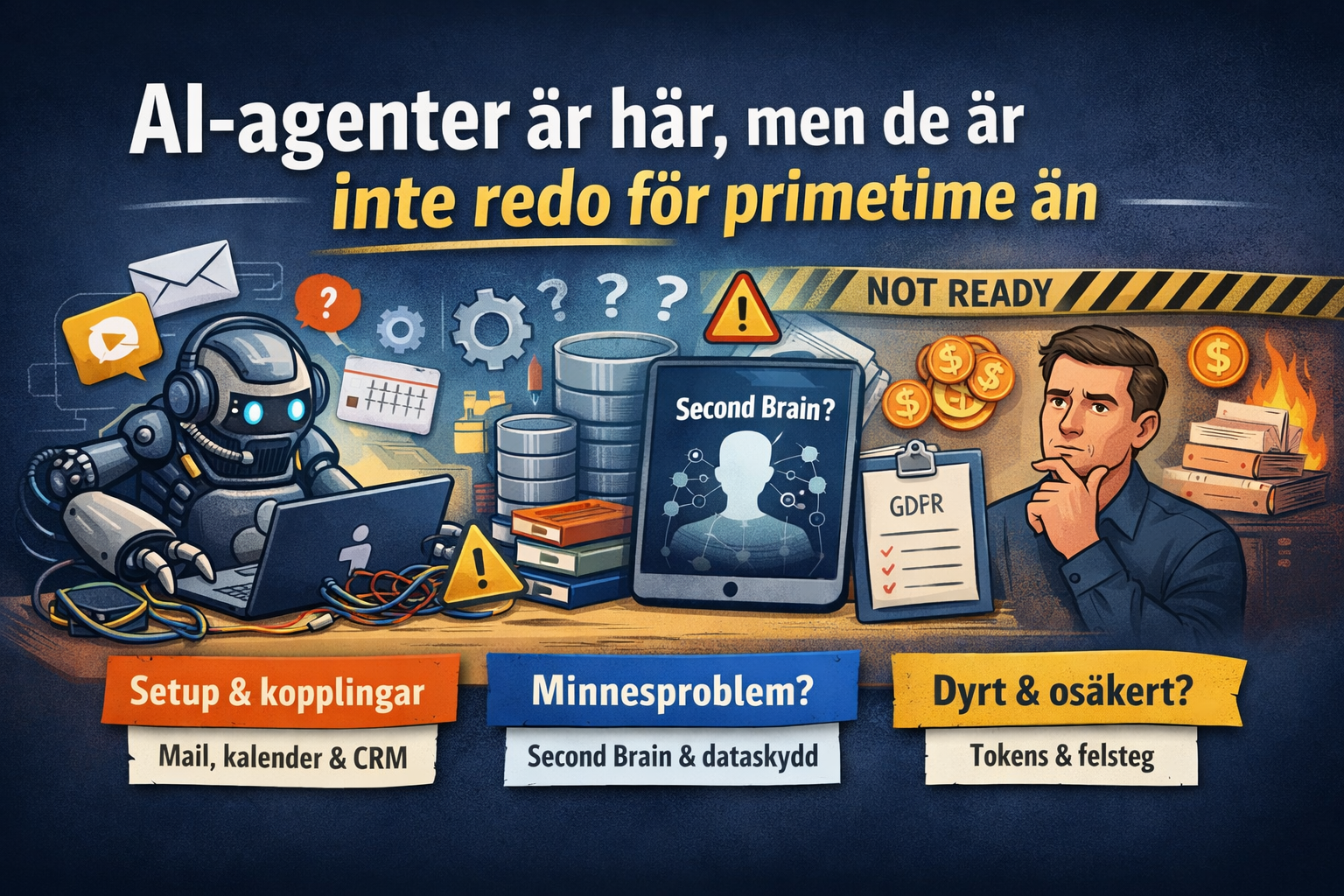 AI-agenter är här, men de är inte redo för primetime än