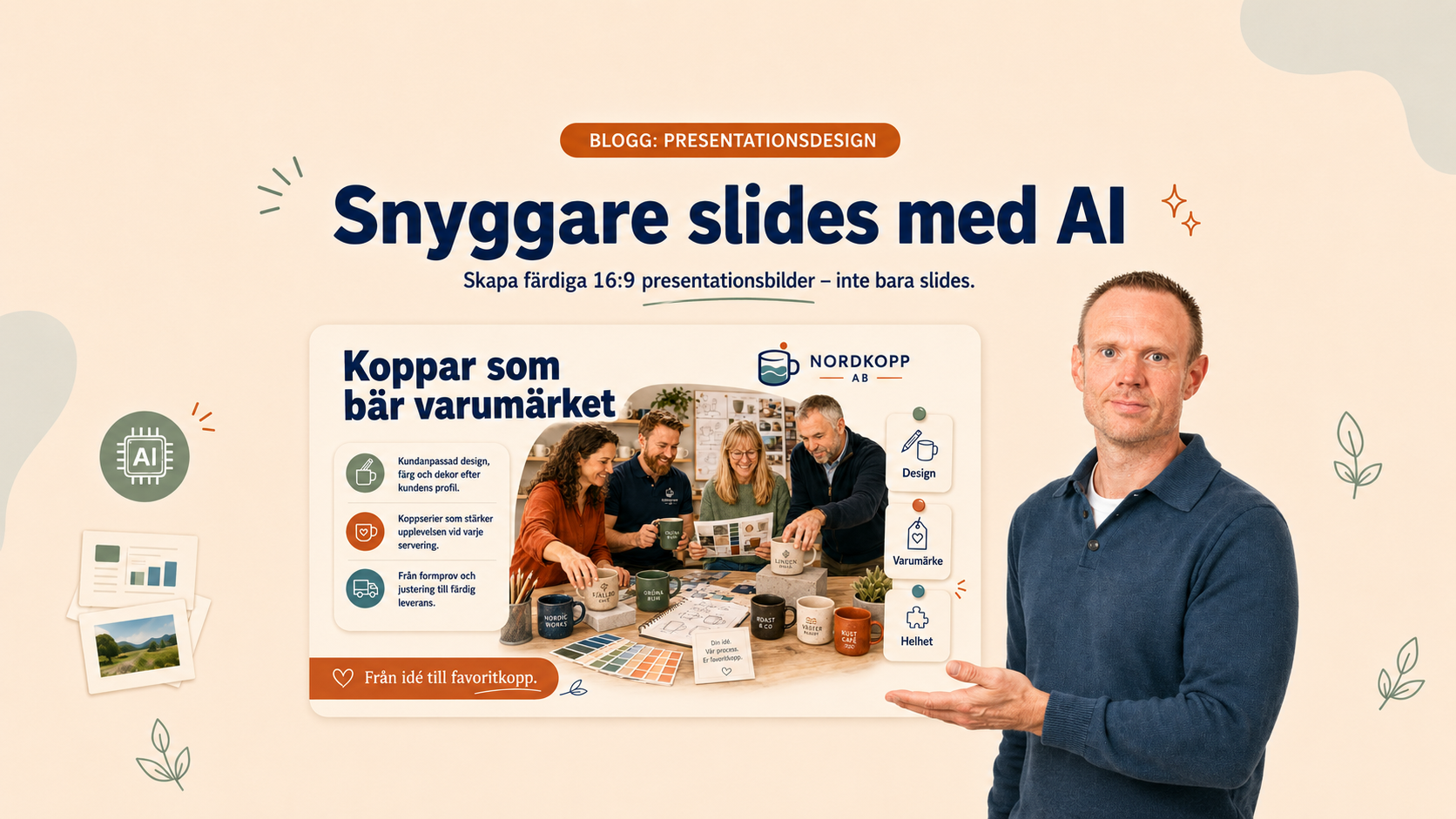 AI och PowerPoint: när slides blir bilder på riktigt