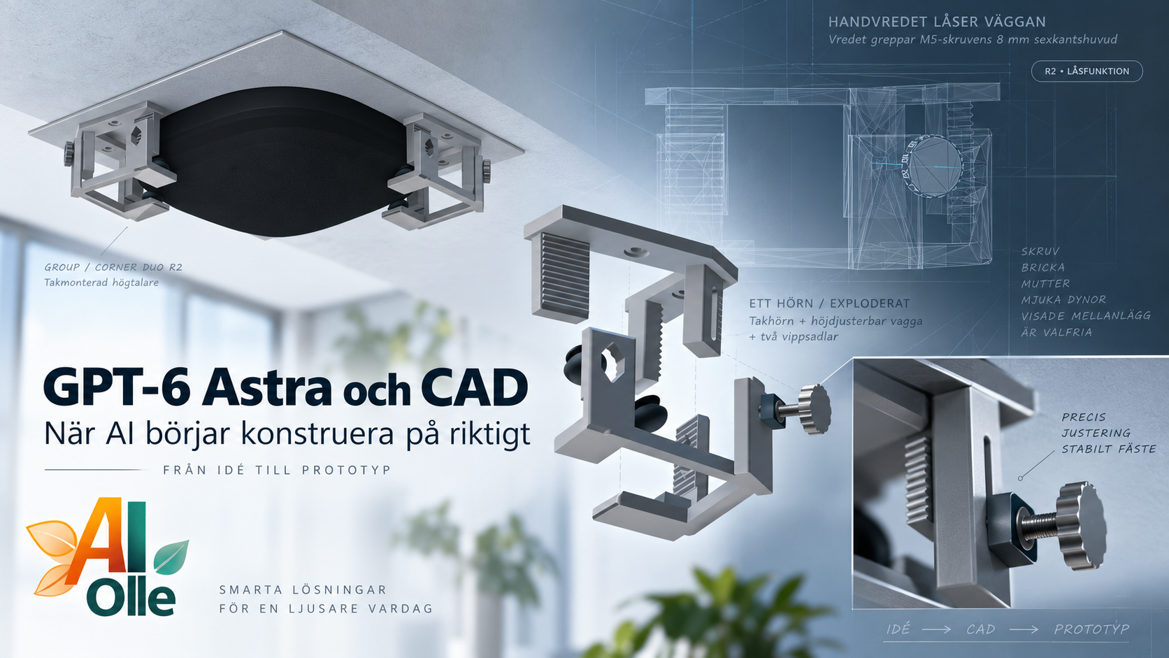GPT-6 Astra och CAD: när AI börjar konstruera på riktigt